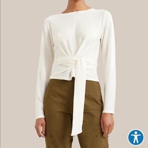 Modern Citizen Stevie Long-Sleeve Wrap Sweater